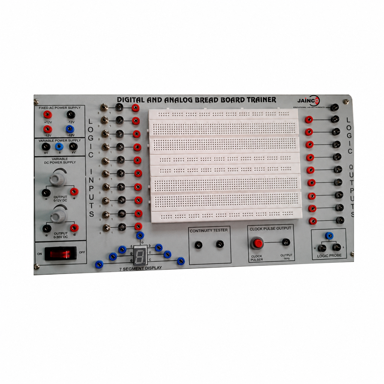 Analog and Digital Trainer Bread Board Type